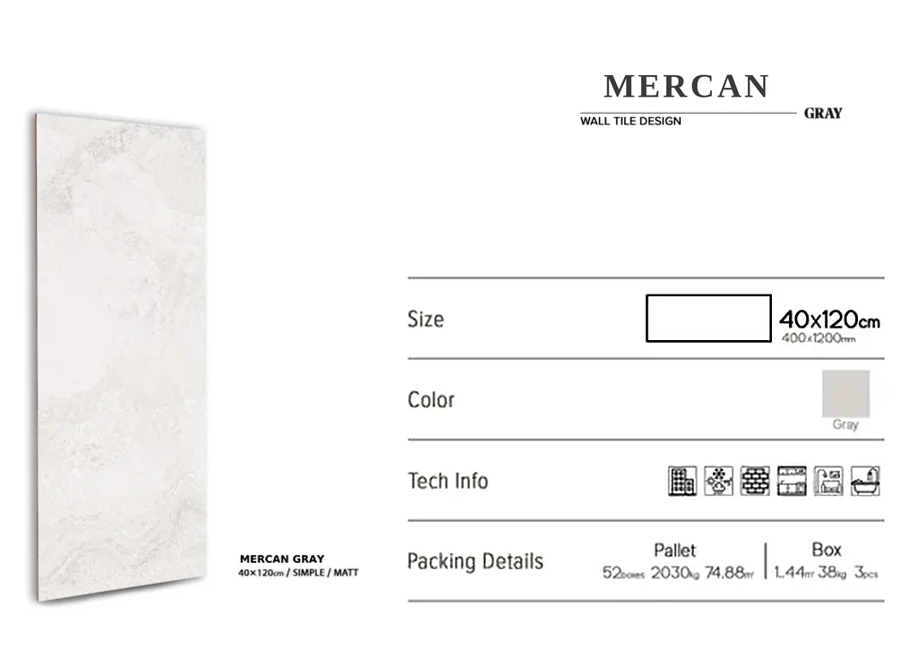 Mercan — Wandfliese
