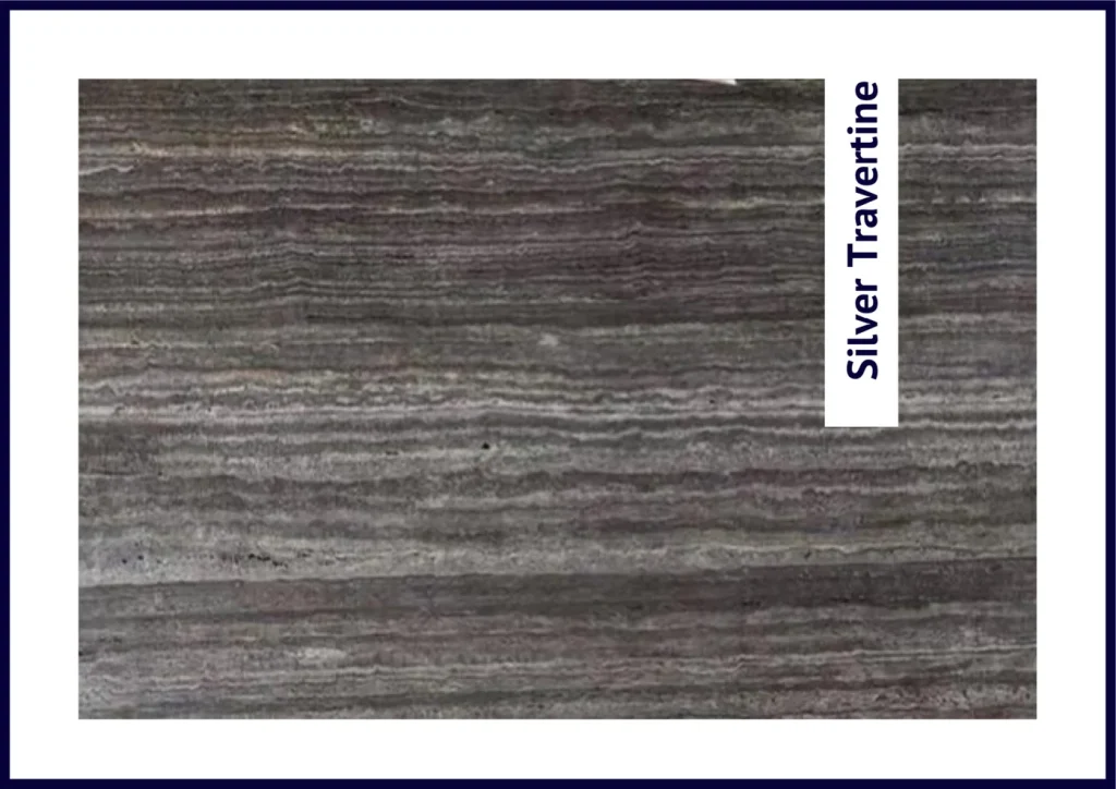 Silver Travertine — Travertin